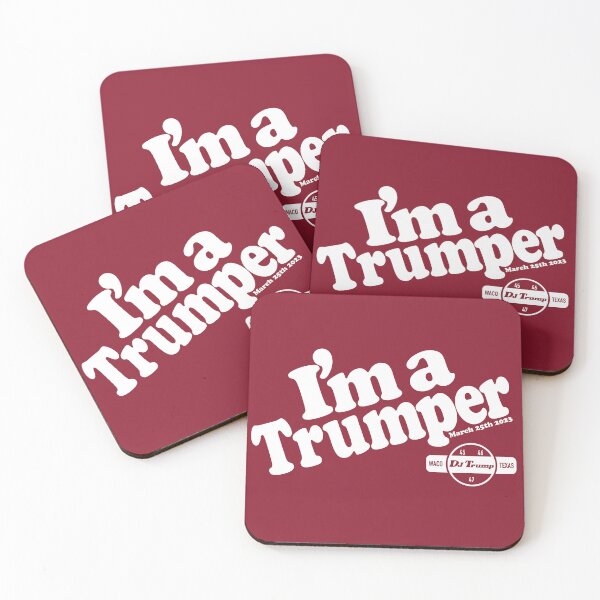 Item preview, I'm a Trumper White Text designed and sold by TK-Sparrow.