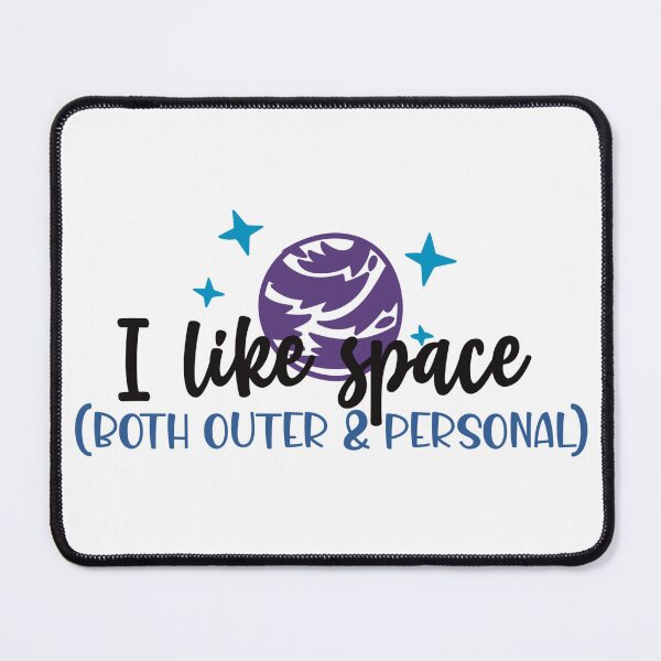 Item preview, I like space, outer and personal designed and sold by Blackstar Design Studio.