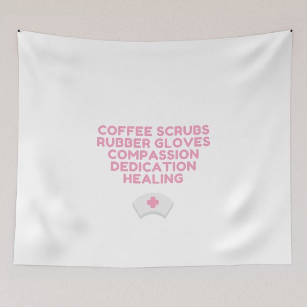 Item preview, Coffee Scrubs And Rubber Gloves Medical Nurse Quote designed and sold by erion-store.