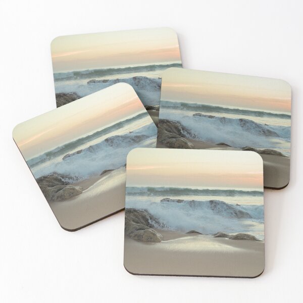Item preview, Crushing waves in Salgados beach at sunset 2 designed and sold by AngeloDeVal.