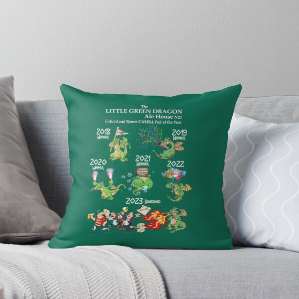Item preview, Little Green Dragon Pub (White Text) designed and sold by Spyinthesky.