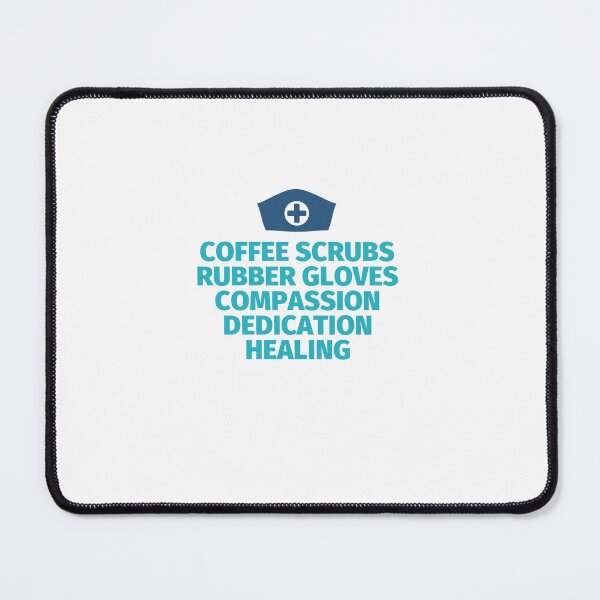 Item preview, Coffee Scrubs And Rubber Gloves Medical Nurse Quote designed and sold by erion-store.