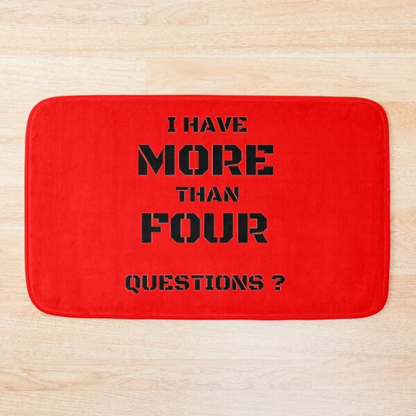 Item preview, Funny Passover Seder I Have More Than Four Questions designed and sold by shopdyali.