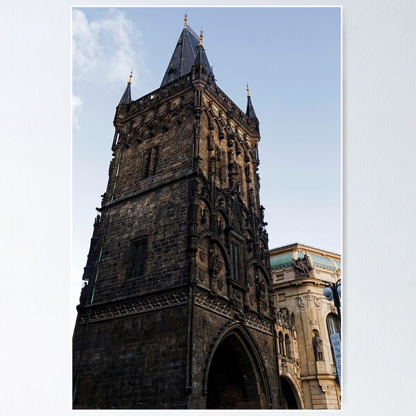 Item preview, The Powder Tower Of Prague - 2 ©  designed and sold by © Hany G. Jadaa © Prince John Photography.