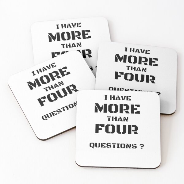 Item preview, Funny Passover Seder I Have More Than Four Questions designed and sold by shopdyali.