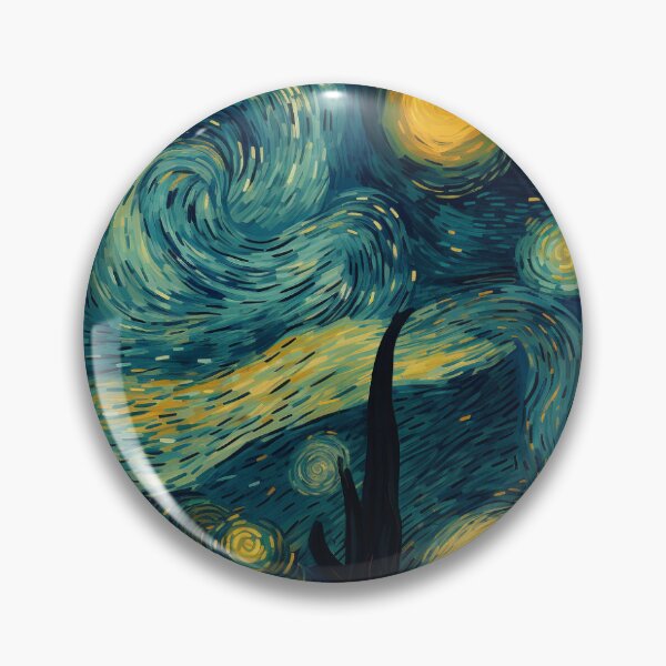 Item preview, Starry Night Pattern Design designed and sold by 9livescanvas.