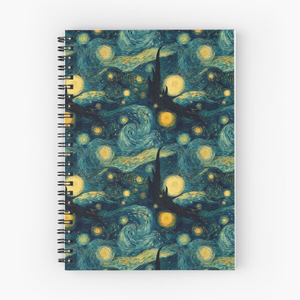 Item preview, Starry Night Pattern Design designed and sold by 9livescanvas.