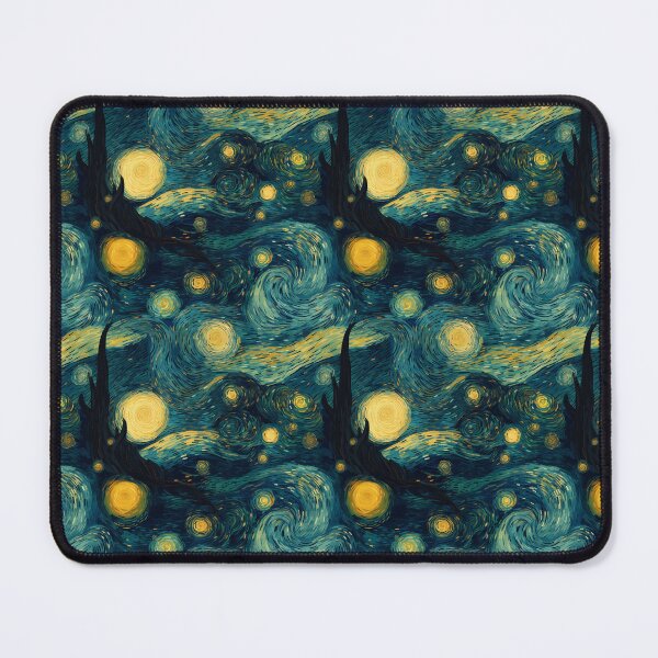 Item preview, Starry Night Pattern Design designed and sold by 9livescanvas.