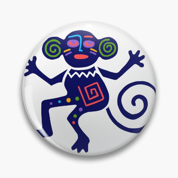 Item preview, Ancient mexican symbol, monkey, little monkey designed and sold by MIRO3D.
