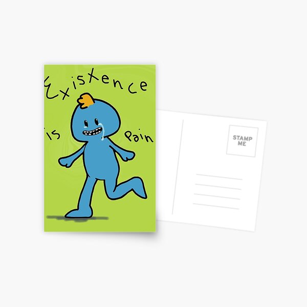 Mr. Meeseeks Postcard