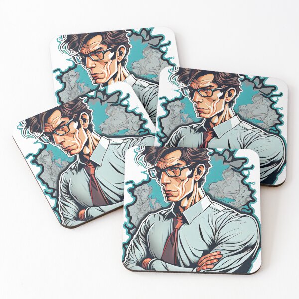 Item preview, Cool Cartoon Reflective Psychologist designed and sold by Piotrek0001.