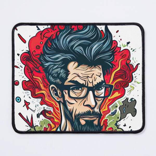 Item preview, Cool Cartoon Reflective Psychologist designed and sold by Piotrek0001.