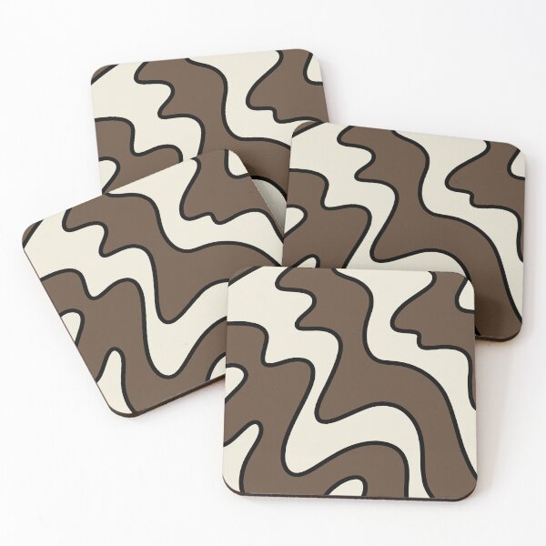 Item preview, Chocolate & Cream Pattern designed and sold by ZonurePatterns.