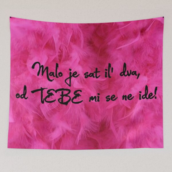 Item preview, Lyrics - Malo je sat il' dva, od tebe mi se ne ide designed and sold by Marija Barisic.