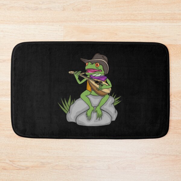 Item preview, Mandolin Player Country Music Frog Bluegrass Gift Mandolin designed and sold by DSWShirts.