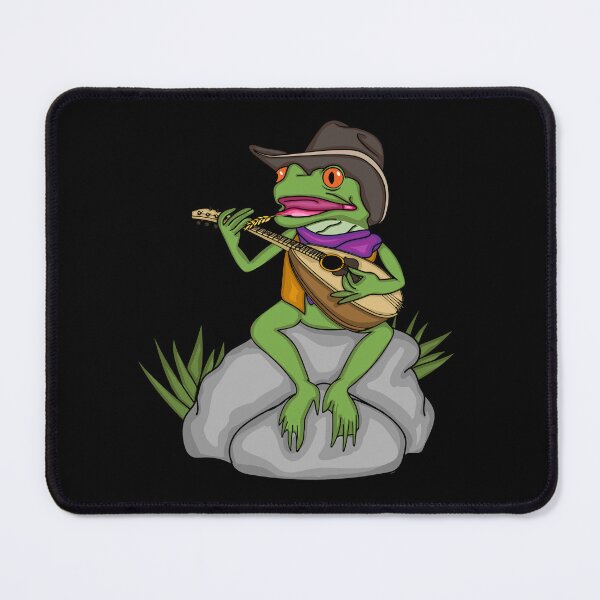 Item preview, Mandolin Player Country Music Frog Bluegrass Gift Mandolin designed and sold by DSWShirts.