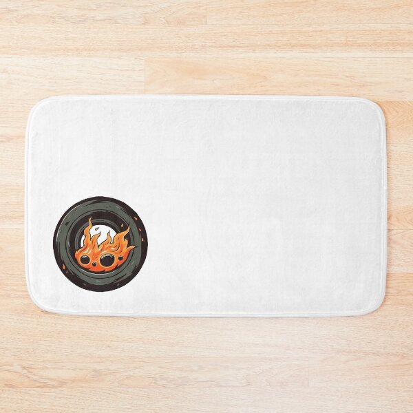 Item preview, Burning tire illustration designed and sold by beyondlayers.