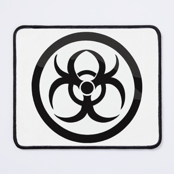 Item preview, Black Biohazard Icon JG _14 designed and sold by Jonathan Gillette.