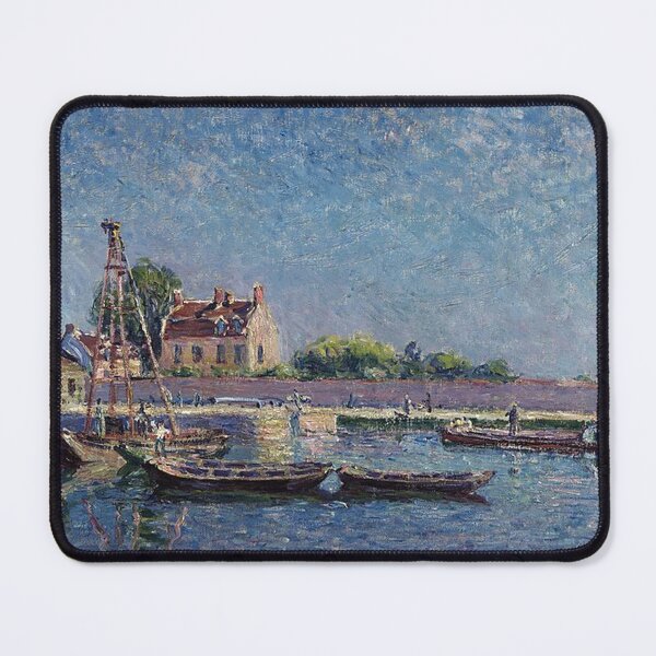 Item preview, The Lock of Saint Mammies by Alfred Sisley designed and sold by tomorrowsart.