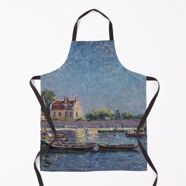 Item preview, The Lock of Saint Mammies by Alfred Sisley designed and sold by tomorrowsart.