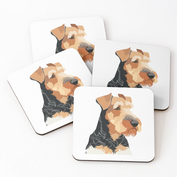 Item preview, Airedale Terrier designed and sold by Mintberries.