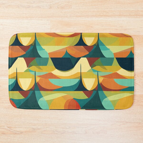Item preview, Bright retro tiles designed and sold by NxtGenArt.