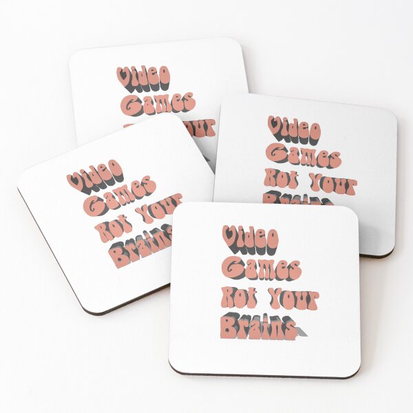 Item preview, Video Games Rot Your Brains designed and sold by jkrphoto.