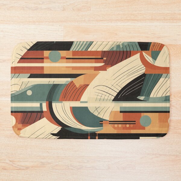 Item preview, Retro abstract tiles designed and sold by NxtGenArt.