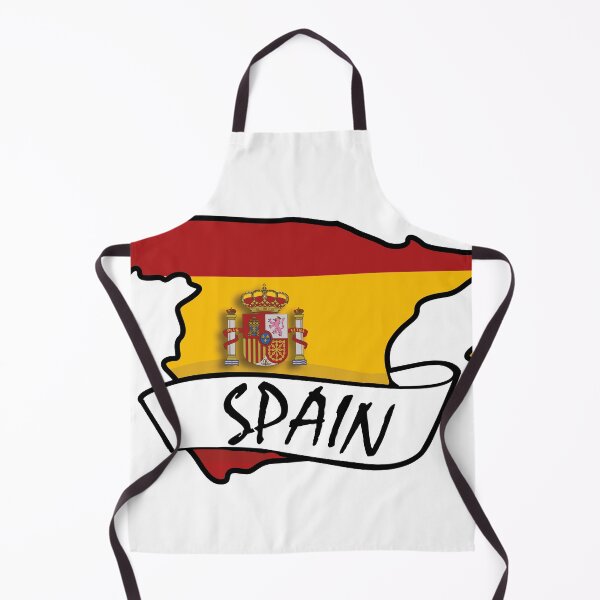 Item preview, Spain Map with Flag designed and sold by ninoni.