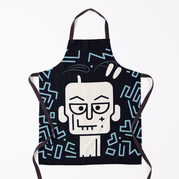 Item preview, Chibi style abstract zombie art designed and sold by randrdesign.