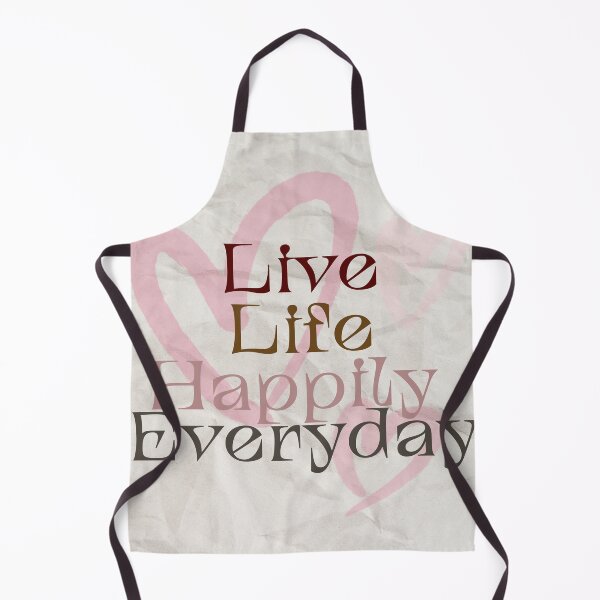 Item preview, Live life happily everyday  designed and sold by KrithigaArts.