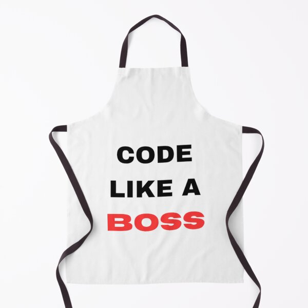 Item preview, Code like a boss - programmer - developer  designed and sold by TeePassion.