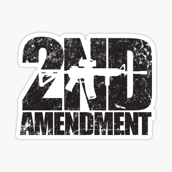 2nd Amendment rifle Sticker