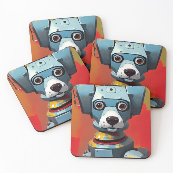 Item preview, Rad Robo Dog - Lady designed and sold by World-of-XYZ.