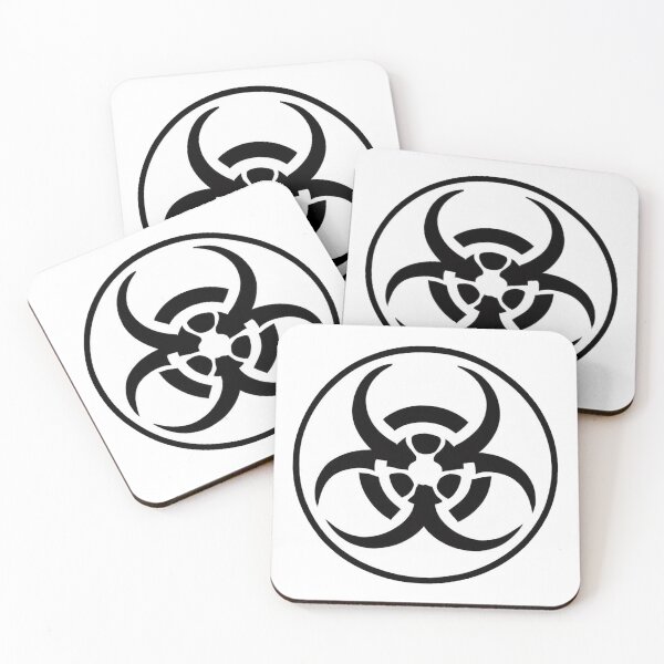 Item preview, Black Biohazard Icon JG _17 designed and sold by Jonathan  Gillette.