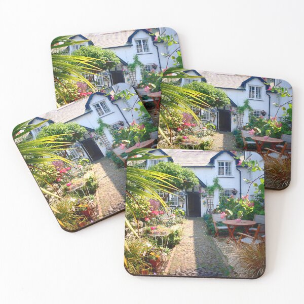 Item preview, Clovelly, Rare thing, a front garden! Classic English seaside resort. designed and sold by JonDelorme.