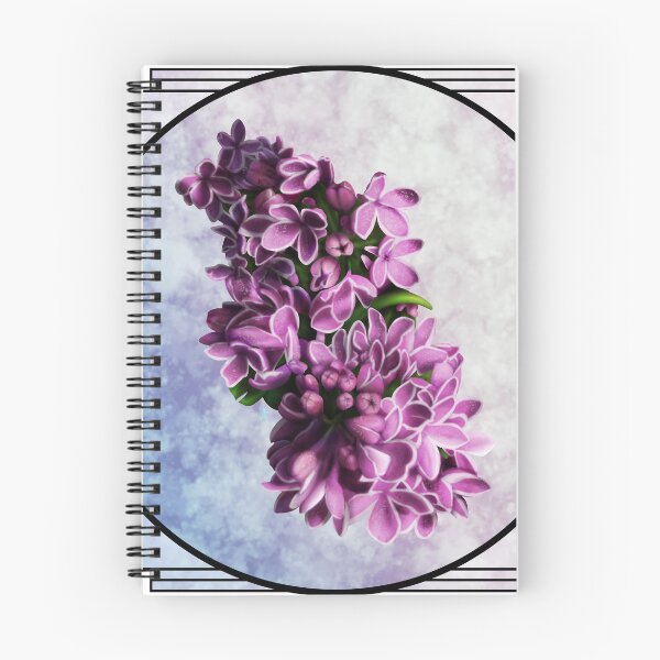 Item preview, Lilas - con borde designed and sold by Spennig Aisling Art.