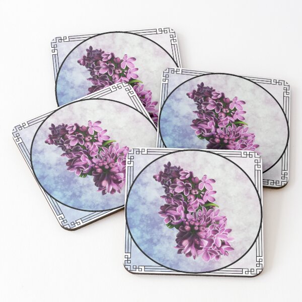 Item preview, Lilacs - with border designed and sold by Spennig Aisling Art.