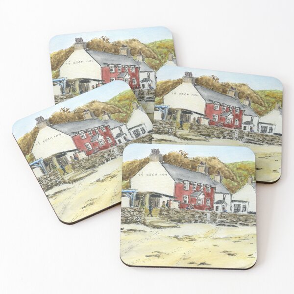 Item preview, Tŷ Coch Inn, Porthdinllaen at Morfa Nefyn on the Llŷn Peninsula designed and sold by LymphomaLass.