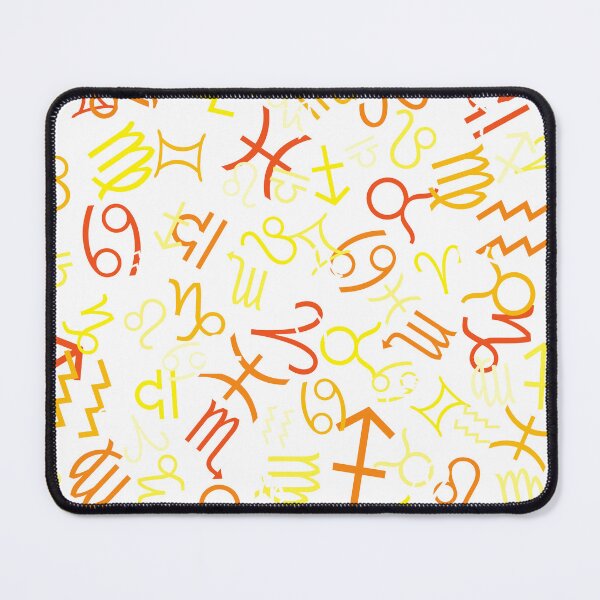 Item preview, Red seamless pattern with zodiac icons , vector illustration designed and sold by JAG2B.