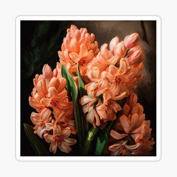 Aperçu de l'œuvre Apricot Hyacinth  créée et vendue par Vanover Designs.