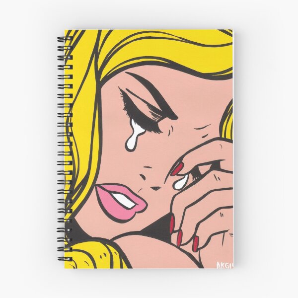 Item preview, Blonde Crying Comic Girl designed and sold by turddemon.