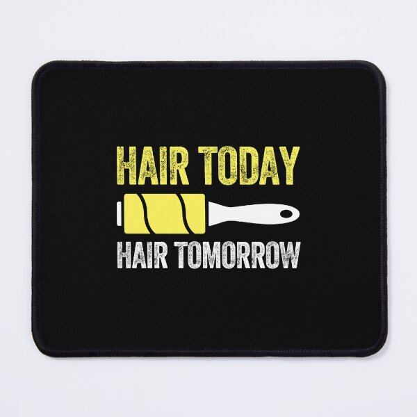 Item preview, HAIR TODAY lint roller furry hairy hair pets dogs cats designed and sold by w1ckerman.