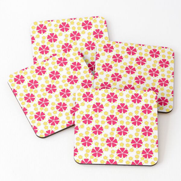 Artikelvorschau, Modernes rosa Blumen entworfen und verkauft von PatternTitan.
