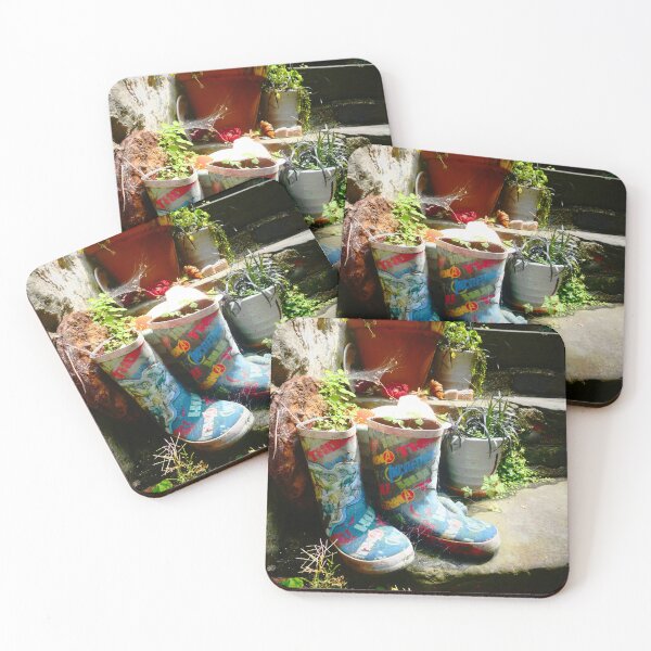 Item preview, Clovelly Wellie. Old boots as outside decor in the quintessential English seaside resort. designed and sold by JonDelorme.
