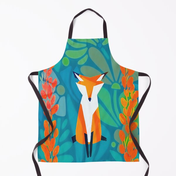 Aperçu de l'œuvre Folk Art Fox créée et vendue par Jinx Davis.