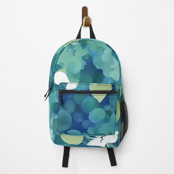 Item preview, Floral Impressions Teal Print designed and sold by ArtistsQuest.
