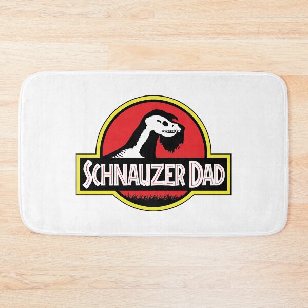 Item preview, (For Bright Background) Jurassic Giant Schnauzer Dad designed and sold by More Cute Dogs.