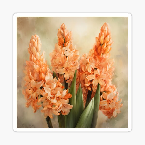 Aperçu de l'œuvre Apricot Hyacinth  créée et vendue par Vanover Designs.