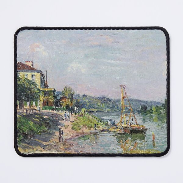 Item preview, Le Petit Bougival by Alfred Sisley designed and sold by tomorrowsart.